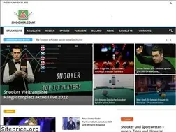 Sites similar to snooker.co.at
