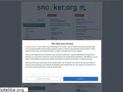 Sites similar to snooker.org