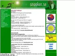 Sites similar to snooker.se