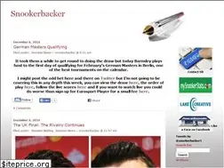 Sites similar to snookerbacker.com