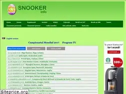 Sites similar to snookerinfo.ro