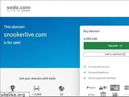 Sites similar to snookerlive.com