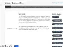 Sites similar to snookerrules.weebly.com