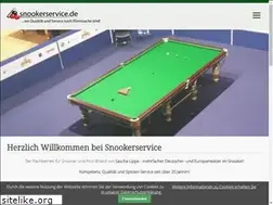 Sites similar to snookerservice.de
