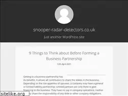 Sites similar to snooper-radar-detectors.co.uk