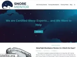 Sites similar to snorementor.com