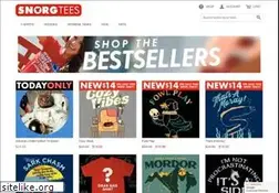Sites similar to snorgtees.com