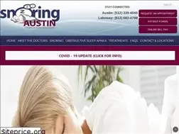 Sites similar to snoringaustin.com
