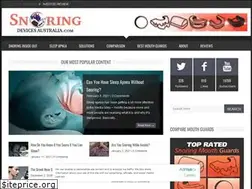 Sites similar to snoringdevicesaustralia.com