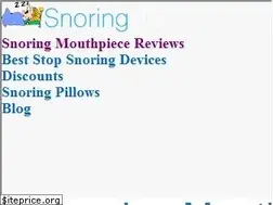 Sites similar to snoringhq.com