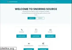 Sites similar to snoringsource.com