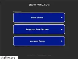 Sites similar to snow-pond.com
