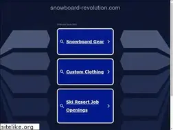 Sites similar to snowboard-revolution.com