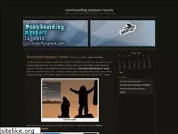 Sites similar to snowboardingmyspacelayouts.wordpress.com