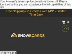 Sites similar to snowboards.com