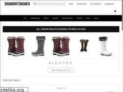 Sites similar to snowbootswomen.biz