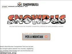 Sites similar to snowbus.com