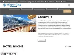Sites similar to snowcityhotels.com