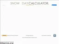 Sites similar to snowdaycalculator.com