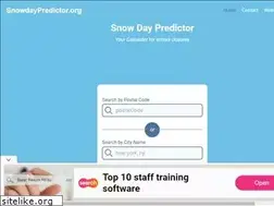 Sites similar to snowdaypredictor.org