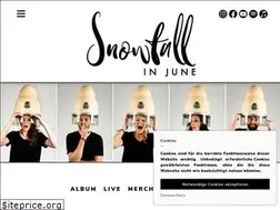 Sites similar to snowfall-in-june.de