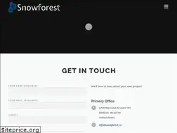 Sites similar to snowforest.co