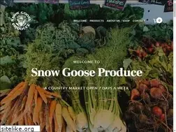 Sites similar to snowgooseproducemarket.com
