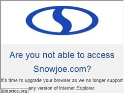 Sites similar to snowjoe.com