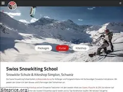 Sites similar to snowkiting.ch