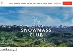 Sites similar to snowmassclub.com
