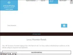 Sites similar to snowmassmountainlodging.com