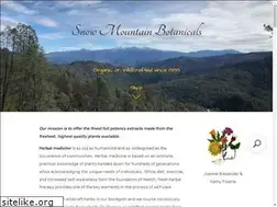 Sites similar to snowmountainbotanicals.com