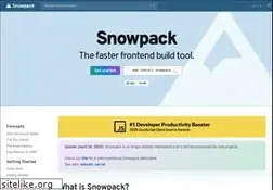 Sites similar to snowpack.dev