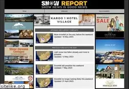 Sites similar to snowreport.co.za