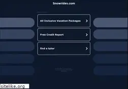 Sites similar to snowrides.com