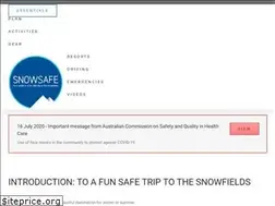 Sites similar to snowsafe.org.au