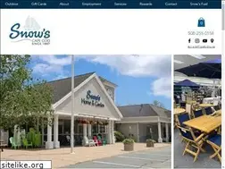 Sites similar to snowscapecod.com