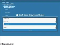 Sites similar to snowshoerentals.com