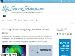 Sites similar to snowslang.com