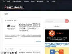 Sites similar to snowsystem.net