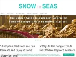 Sites similar to snowtoseas.com