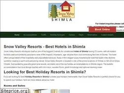 Sites similar to snowvalleyresorts.in