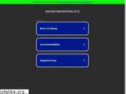 Sites similar to snowymountain.xyz