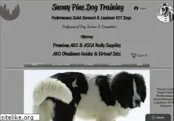 Sites similar to snowypinedogtraining.com