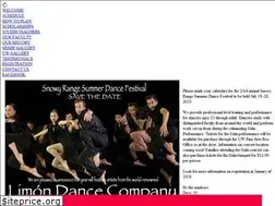 Sites similar to snowyrangedance.com