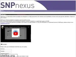 Sites similar to snp-nexus.org