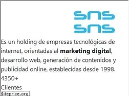 Sites similar to sns.cl