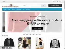 Sites similar to snscloset.com