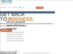 Sites similar to snssocial.com