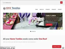 Sites similar to snstextiles.in